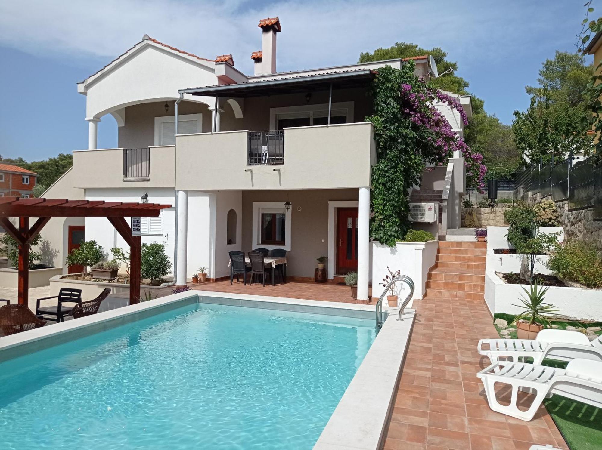 Villa Niko With Private Swimming Pool Zadar Eksteriør billede
